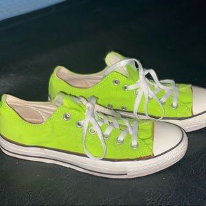 Women’s Neon Green Converse
